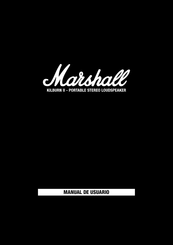 Marshall KILBURN II Manual De Usuario