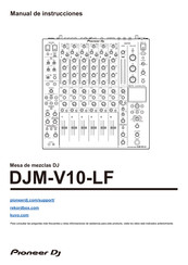 PIONEER DJ DJM-V10-LF Manual De Instrucciones