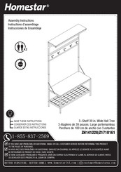 HomeSTAR Z1710161 Instrucciones De Ensamblaje