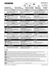 Siemens SIVACON 8PS LD Instrucciones De Montaje