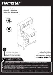 HomeSTAR Z1710159 Instrucciones De Ensamblaje