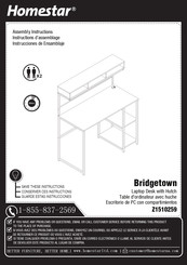 HomeSTAR Bridgetown Z1510259 Instrucciones De Ensamblaje