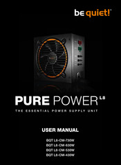 BE QUIET! Pure POWER BQT L8-CM-430W Manual De Usuario