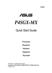 Asus P4SGX-MX Guia De Inicio Rapido