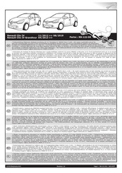 ECS Electronics RN-122-DX Instrucciones De Montaje