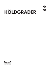 IKEA KÖLDGRADER Manual Del Usuario