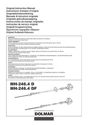 Dolmar MH-246.4 DF Instrucciones De Manejo