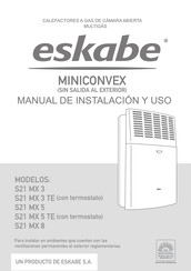 Eskabe S21 MX 5 Manual De Instalacion Y Uso