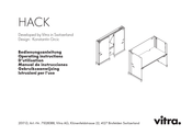 vitra. HACK Manual De Instrucciones