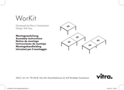 vitra. WorKit 710 254 81 Instrucciones De Montaje