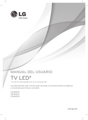 LG 29LB4510 Manual Del Usuario