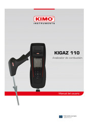 Kimo KIGAZ 110 Manual Del Usuario