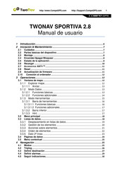 CompeGPS TWONAV SPORTIVA 2.8 Manual De Usuario