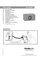 Chubbsafes AIR Hotel Guía Rápida De Usuario