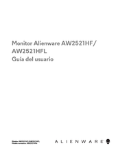 Alienware AW2521HFL Guia Del Usuario