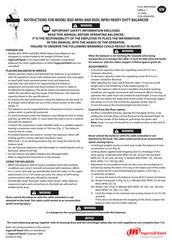 Ingersoll Rand BSDL-NFRU Manual De Instrucciones