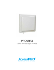 AccessPRO PRO6RFX Manual De Instrucciones