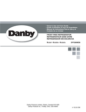 Danby DFF280WDB Manual De Instructions Pare El Uso Y El Cuidado De Su Unidad