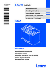 Lenze E94AZHN0026 Instrucciones Para El Montaje