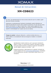 Xomax XM-CDB623 Manual De Instrucciones