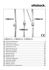 Ottobock 17M21 Instrucciones De Uso