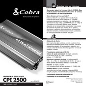 Cobra CPI 2500 Instrucciones De Operación