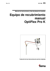 Gema OptiFlex Pro K Manual De Instrucciones