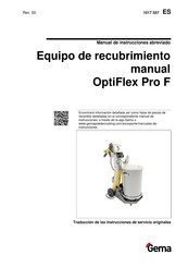 Gema OptiFlex Pro F Manual De Instrucciones Abreviado