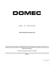 Domec DT-32 Manual De Instrucciones