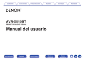Denon AVR-X510BT Manual Del Usuario