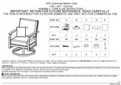 SUNVILLA 1332144 Instrucciones De Montaje, Cuidado Y Uso