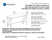 Whalen WSWB72-ST-E Manual De Instrucciones