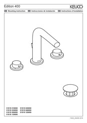 KEUCO Edition 400 Instrucciones De Instalación