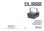JB Systems Light FX 1000 Manual De Instrucciones