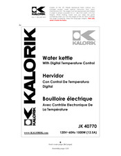 Kalorik JK 40770 Manual De Instrucciones