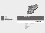 Bosch PSM 160 A Manual Original