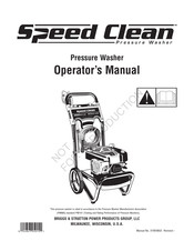 Briggs & Stratton Speed Clean Manual Del Operario