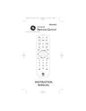 GE RM94902 Manual De Instrucciones