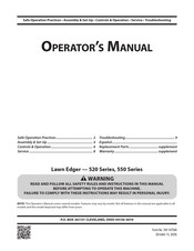 Troy-Bilt 550 Serie Manual Del Operador