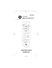 GE RM94901 Manual De Instrucciones