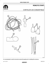 Mopar 4280361 Manual Del Usuario