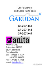 Garudan GF-207-143 Manual Del Usario
