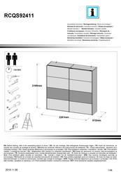 Forte RCQS92411 Manual Del Usuario