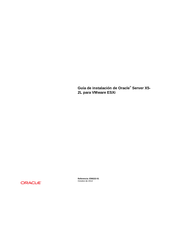 Oracle X5-2L Guia De Instalacion