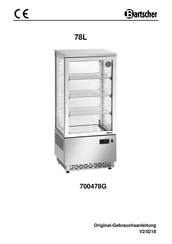 Bartscher 700478G Manual De Instrucciones