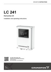 Grundfos LC 241 Instrucciones De Instalación Y Funcionamiento