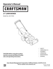 Craftsman 247.377450 Manual Del Usuario