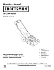 Craftsman 247.377441 Manual De Usuario