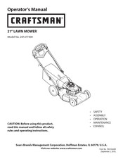 Craftsman 247.377300 Manual Del Operador