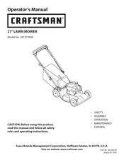 Craftsman 247.377000 Manual Del Operador